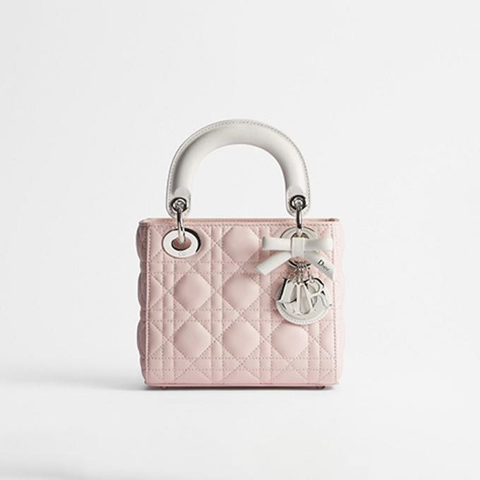 9a+ quality dior lady dior mini cannage bow bag